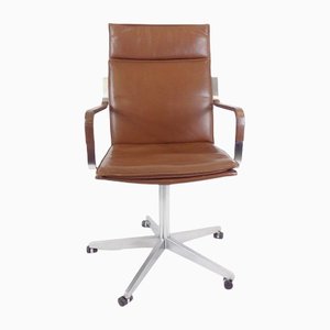 Leather Office Chair by Rudolf Glatzel for Walter Knoll / Wilhelm Knoll