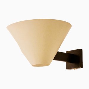 Mid-Century Wall Lamp by J. Hoogervorst for Anvia Almelo, 1950s