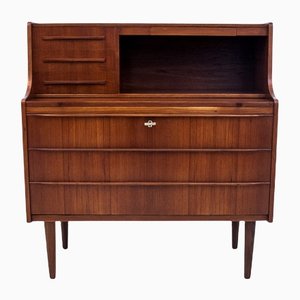 Scrivania in teak, Danimarca, anni '60