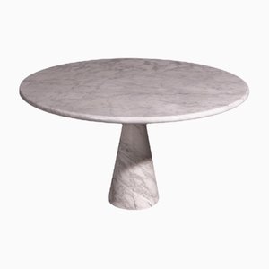Carrara Marble M1 Dining Table by Angelo Mangiarotti for Skipper