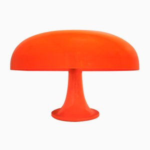 Orangefarbene Lampe von Giancarlo Mattioli & Architetti Città Nuova für Artemide, 1970er
