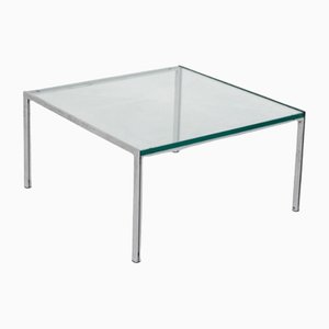 Mesa de centro Luar de vidrio grueso de Ross Littell para ICF, años 70