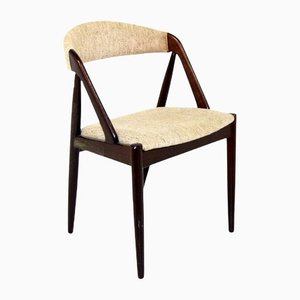 Silla modelo 31 de teca de Kai Kristiansen para Schou Andersen, Denmark, 1960