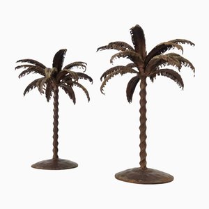 Palm Lamps, 1950s, Set of 2