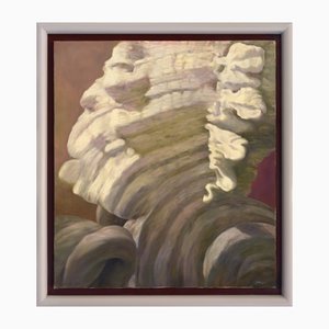 Salvatore Testa, Shell of My Dream, Oil on Canvas, Framed