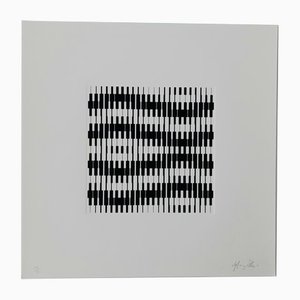 Jeffrey Steele, Absolutely White and Black, 2005, Serigraph