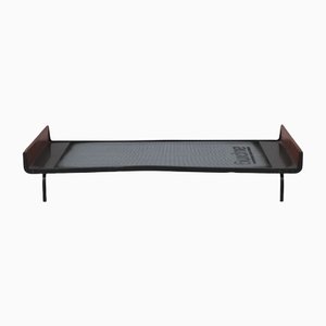 Mid-Century Teak and Metal Day Bed by Friso Kramer for Auping