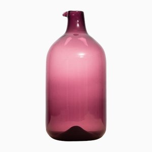 Finnish Glass Vase Bottle by Timo Sarpaneva for Iittala