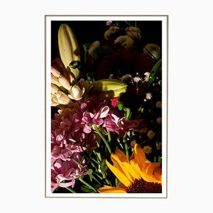 Bouquet de Fleurs Colorées, 2021, Impression Giclée