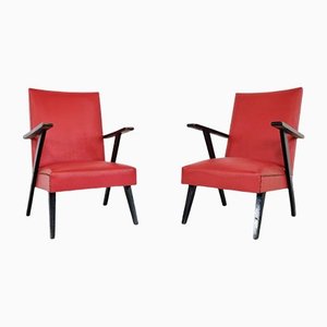 Set of Vintage Armchairs, 1960s, Belgium