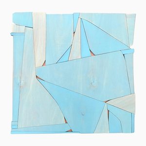 Scott Troxel, Blue Copper, 2019, Escultura de técnica mixta