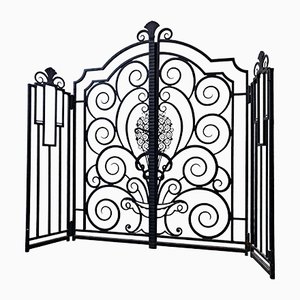 French Wrought Iron Gate