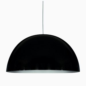 Hängelampen Sonora Large in Schwarz von Vico Magistretti für Oluce