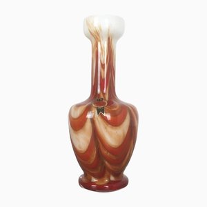 Vaso vintage di Carlo Moretti per Opaline Florence, Italia, anni '70