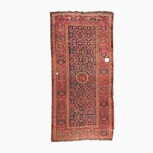 Antique Long Beshir Afghan Rug