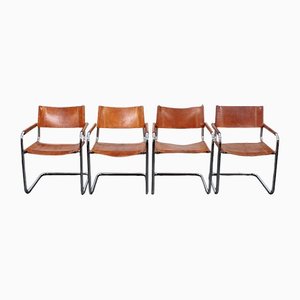 S34 Cantilever Armchairs by Mart Stam, Set of 4
