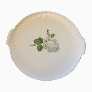Porcelain Platter by F. Thomas, 1900s