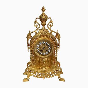 19th Century Golden Bronze Pendulum