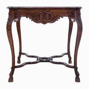 French Oak Coffee Table, 1900s