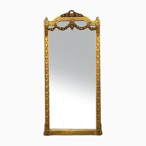 Louis XVI Golden Wood Mirror, 1900