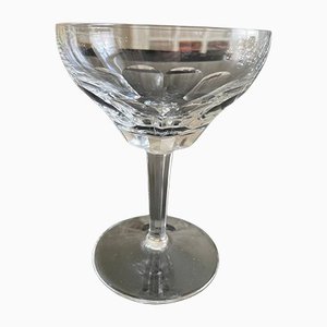 Art Deco Crystal Champagne Cups, Set of 11