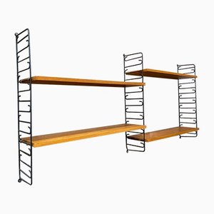 String Shelves with Supports, 1960s, Set of 7