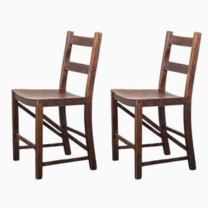 Saddle Seat Dining or Side Chairs from E Gomme, 1950s, Set of 2