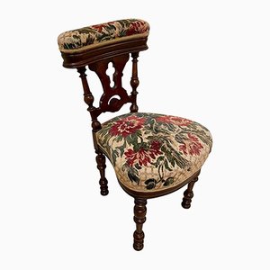 Antique Victorian Oak Side Chair