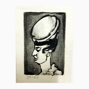 Georges Rouault, Ubu the King, 1929, Engraving
