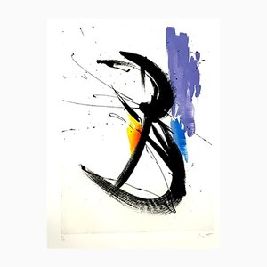 Jean Miotte, Abstract Composition, 1990, Lithograph