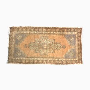 Small Turkish Orange Handmade Rug