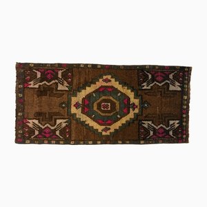 Vintage Turkish Handmade Oushak Rug