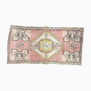 Small Vintage Turkish Rug