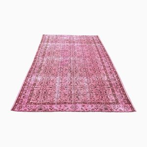 Pink Hand Knotted Rug