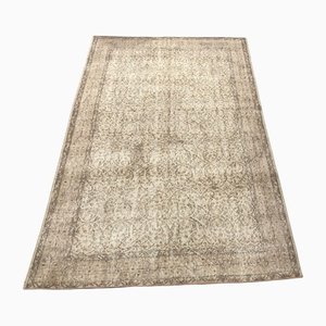 Tapis Surteint Vintage Marron