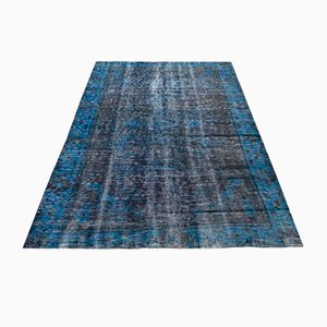 Blau & Schwarzer Teppich