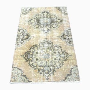 Overdyed Hand Knotted Rug