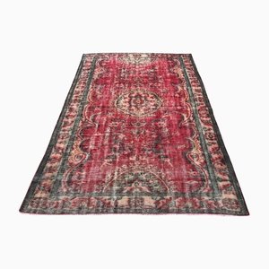 Tapis Floral Rouge