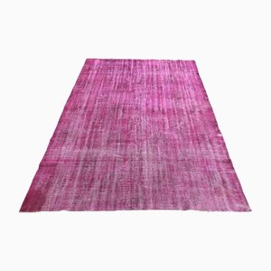 Tapis Surteinté Rose Foncé