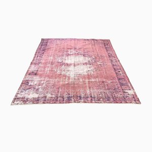 Overdyed Pink Rug