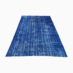 Blauer Vintage Teppich