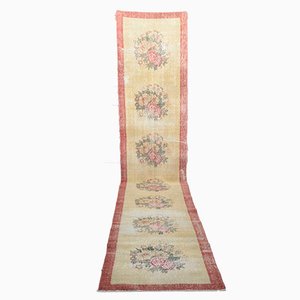 Vintage Floral Runner Rug