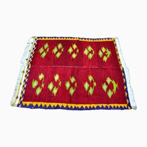 Alfombra Kilim turca roja