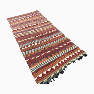 Handgeknüpfter aztekischer Vintage Kelim Teppich