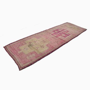 Long Pink Runner Rug