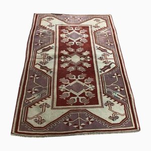 Red and Beige Rug