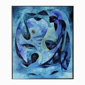 Milo Magnani, Sans titre, 2011, Huile sur Toile, Encadrée