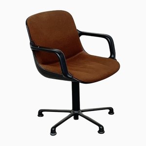 Swivel Office Armchair by Charles Pollock for Comforto, 1970s