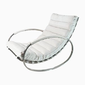 Ellipse Rocking Chair by Selig for Renato Zevi, 1970s