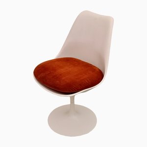 Mid-Century Modern Scandinavian Space Age Tulip Side Chair by Eero Saarinen for Knoll International, 1950s